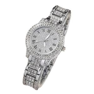 Reloj Popular/Crane para Mujer, Modelo XSVO Cornucopia, Moda Casual, Números Romanos, Aleación, Brazalete de Diamantes, Acero Inoxidable, 3BAR - Product Image 5