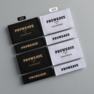 <span class=keywords><strong>2025</strong></span> thiết kế mới tùy chỉnh thiết kế in ấn offwhite nhãn hàng may mặc quần áo thẻ trắng silkscreen in bông Nhãn Nhãn - Product Image 2