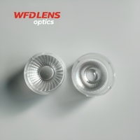 Lentille optique de 20 mm pour LED 5050 rouge et bleu à 4 puces, lentille à spot focalisé 30 °   Appareil de photothérapie pour la beauté