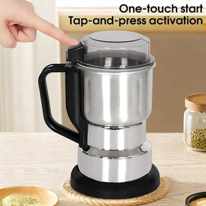 Robot culinaire électrique en acier inoxydable pour céréales, herbes, piments, anis étoilé, graines de soja, grains de café - Usage domestique de petite taille - Product Image 6