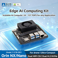 Kit de Desarrollo Original Y-C18-DEV-ONO 8G NVIDIA Jetson Orin Nano de 8GB, Módulo de IA Profesional para Robótica y Visión Integrada