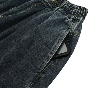 <span class=keywords><strong>Pantaloni</strong></span> a gamba larga retrò da <span class=keywords><strong>uomo</strong></span>, Jeans larghi a gamba dritta per <span class=keywords><strong>uomo</strong></span>, <span class=keywords><strong>pantaloni</strong></span> a carota - Product Image 3
