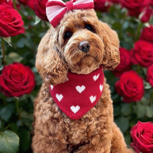 Wholesale OEM <strong>Bandanas</strong> for <strong>Dogs</strong> Custom Knit Bandana <strong>Dog</strong> Scarf Accessories Bow Neckerchief Pet <strong>Bandanas</strong> Christmas Halloween Gift - Product Image 1