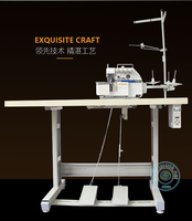 Ordinateur électronique manuel quatre cinq fils jack overlocking 747 3 4 5 fils mini surjeteuse machine à coudre pour le ménage