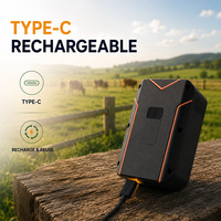 Traceur GPS pour bétail GUPTOMES S10 OTA, 20k mAh IP68, collier 4G pour bovins, moutons, chevaux, gestion de flotte, utilisation sur le terrain, sécurité des troupeaux