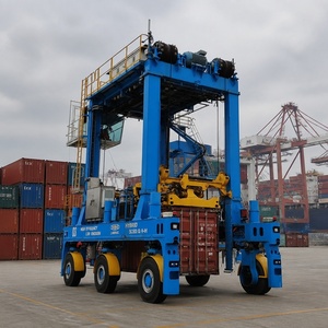 รถยกตู้คอนเทนเนอร์แบบ Straddle Stacker ขนาด 40 ตัน 45 ตัน สำหรับการขนย้ายตู้คอนเทนเนอร์ในลานจัดการขนถ่าย พร้อมการยกที่ปลอดภัยและมั่นคง - Product Image 6