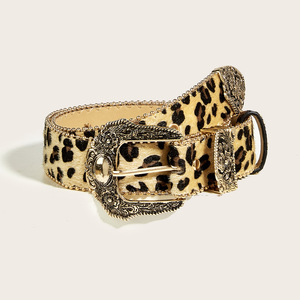 <span class=keywords><strong>Cintura</strong></span> Vintage <span class=keywords><strong>donna</strong></span> moda floreale in lega con fibbia leopardata <span class=keywords><strong>cintura</strong></span> in pelle sintetica per <span class=keywords><strong>donna</strong></span> - Product Image 1