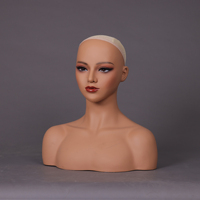 Tête de Mannequin Polyvalente et Élégante au Meilleur Prix – Manichino Durable, Luxueux et Vif – Modèle Humain Décoratif pour Vêtements