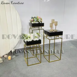 Popular design best selling wedding decoration metal flower stand for wedding even used