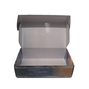 Caja de Envío de Cartón Corrugado Impresa Personalizada de Fábrica para Eventos de Bodas y Fiestas, Suministros para Efectos Especiales con Polvo de Titanio - Product Image 3