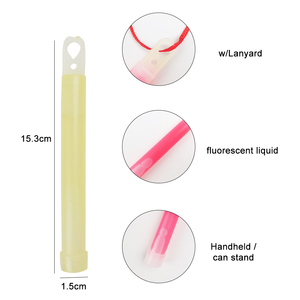 Gậy Phát Sáng Đèn Led Bộ Dụng Cụ Tiệc Tùng Phát Sáng Trong Bóng Tối Cắm Trại 6 Inch Chất Lỏng Tùy Chỉnh - Product Image 5