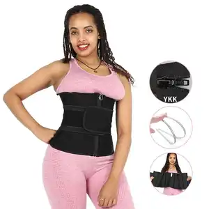 Atbuty Latex Lingerie Vrouwen Kleurrijke Workout Taille Trainer Met Logo Corset Body Shaper