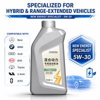 Huile moteur hybride entièrement synthétique API SP 5W-30 pour véhicules HEV, PHEV et EREV 1L