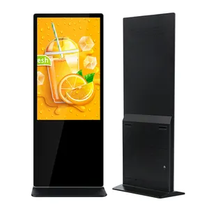 43 55-Zoll-LCD-Media-Player Touch Android-Bildschirm Werbung Digital Signage Internet Floor Stand Totem LCD-Display