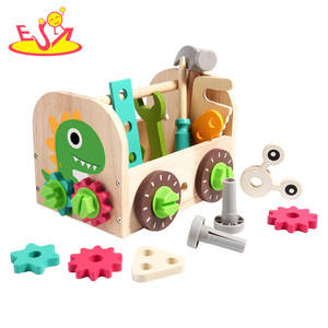 <span class=keywords><strong>Caja</strong></span> <span class=keywords><strong>de</strong></span> <span class=keywords><strong>Herramientas</strong></span> <span class=keywords><strong>de</strong></span> <span class=keywords><strong>Madera</strong></span> con Diseño <span class=keywords><strong>de</strong></span> Dinosaurios para Niños - Juguete Educativo <span class=keywords><strong>de</strong></span> Ensamblaje y Juego <span class=keywords><strong>de</strong></span> Imitación para Niños W03D288 - Product Image 1