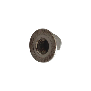Brida de acero al carbono brida tapa loco hexagonal brida dentada tapa tuerca - Product Image 2