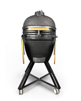 Barbecue Kamado en céramique 21 pouces pour usage commercial, fumoir extérieur au charbon de bois toutes saisons