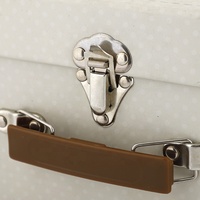 Boîte de rangement pour jouets pour bébé en carton rigide en papier kraft imprimé sur mesure avec poignée, gaufrage et revêtement UV
