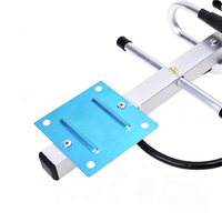 Antenne TV Yagi extérieure avec connecteur F 10dBi longue portée 1080P DVB-T2 ATSC HDTV pour chaînes locales gratuites