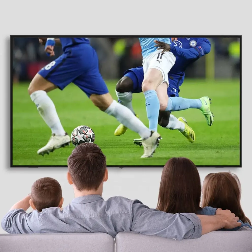 98inch Hot Sell ASANO Big Screen 4K High Definition Flat Screen Giant Screen TV For Bar Football Match TV