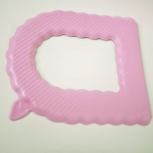 Funda de asiento de inodoro de EVA con agarre en forma de corazón, impermeable, para todas las estaciones - Product Image 4