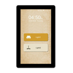 Tuya domotique intelligente 1/2/3/4 Gang interrupteur de rideau plein écran <span class=keywords><strong>changement</strong></span> interrupteur nom et icône Google Alexa Smart Life Zigbee - Product Image 5