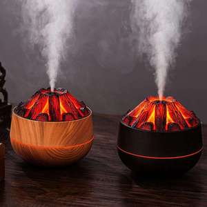 Humidificador 300ml Mini Flame Volcano Aroma Difusor Humidificador de aceite esencial para el hogar con 1 año de garantía - Product Image 2