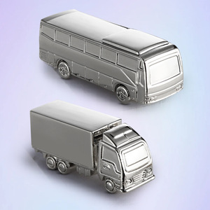 Bán Buôn Tùy Chỉnh Kim Loại Xe Keychain 3D <span class=keywords><strong>Mini</strong></span> Xe Tải Lớn Mô Hình Trường Xe Buýt Kim Loại Keychain - Product Image 3