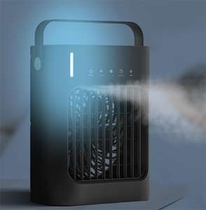 3 in 1 taşınabilir klima 700ML taşınabilir HAVA SOĞUTUCU, 3 hızlı USB masaüstü vantilatör kişisel küçük hava soğutma <span class=keywords><strong>fan</strong></span>ı - Product Image 3