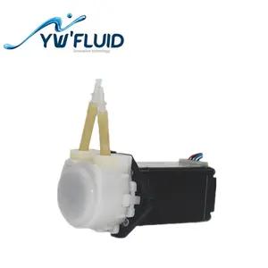 YW流体12V/24Vステッピングモーター付き低ノイズペリスタルティックポンプ10000時間液体吸引に使用される長寿命