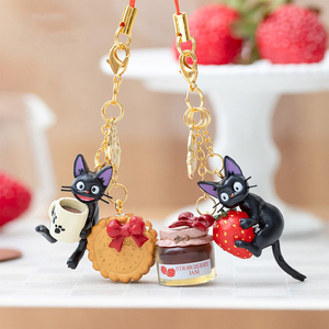 Figura Coleccionable Original de Studio Ghibli, Servicio de Entrega de Kiki, Llavero de Jiji, Colgante para Bolsa de Anime, Adorno Colgante - Product Image 2