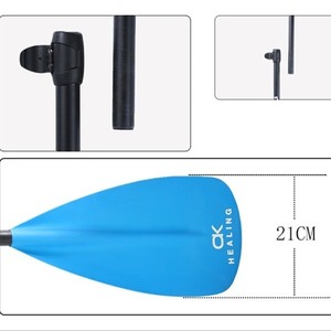 Pagaie pliable Okhealing pour kayak, 2,1-3 m, pagaie légère en aluminium pour SUP, pour les lacs, les rivières et les loisirs - Product Image 3