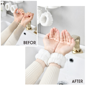 Biểu Tượng Tư Nhân 3 cái/bộ Rửa Mặt Đàn Hồi <span class=keywords><strong>Headband</strong></span> Hấp Thụ Dây Đeo Sợi Nhỏ Cổ Tay Washband Spa <span class=keywords><strong>Headband</strong></span> Cho Phụ Nữ - Product Image 4