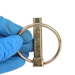कार्बन स्टील गैल्वेनाइज्ड ओ-प्रकार सुरक्षा लॉक पिन रिंग और कृषि के लिए - Product Image 1