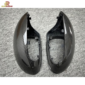 Dry Carbon Fiber Side <b>Mirror</b> Cover (Replacement) for Porsche Carrera 991 911 2012-2018 Carbon Rear Cap <b>Shell</b> Exterior Car Parts - Product Image 2