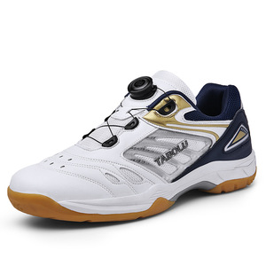 Tabolu Men's Badminton Shoes Toggle Closure Lightweight Shock Absorbing Sports Shoes For Running Tennis Table Tennis - Product Image 1