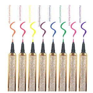 Crayon à paupières <span class=keywords><strong>magnétique</strong></span> longue durée, eyeliner liquide avec Tube de colle, 1 pièce, accessoire adhésif à paillettes - Product Image 2