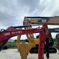 Miniexcavadora Hidráulica Usada Kubota U35 de 3.5 Toneladas, Compacta y Flexible, con Cabina Climatizada para Hogar y Granja