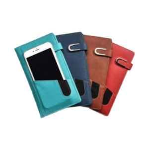 Cuadernos de bolsillo <span class=keywords><strong>para</strong></span> móvil de cuero PU reciclados ecológicos A5 personalizables, regalo corporativo <span class=keywords><strong>para</strong></span> promoción de oficina, papelería, Agenda, diario - Product Image 6