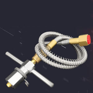 Tuyau en caoutchouc haute pression pour la livraison d'oxygène, transfert de gaz, vannes de bouteilles petites/grandes avec pont de serrage, manomètre - Product Image 3