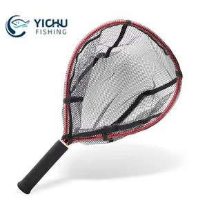 Saltwater Aluminum Alloy Landing <strong>Net</strong> Portable Lightweight Fishing <strong>Net</strong> Rubber Coated <strong>Fine</strong> <strong>Mesh</strong> <strong>Fish</strong> Catching <strong>Net</strong> - Product Image 6