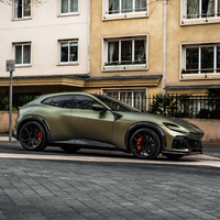 Jantes forgées sur mesure en aluminium 6061-T6, 19, 20, 21, 22 pouces, noires et dorées, à rayons angulaires, PCD, ET, CB personnalisés, adaptées aux supercars