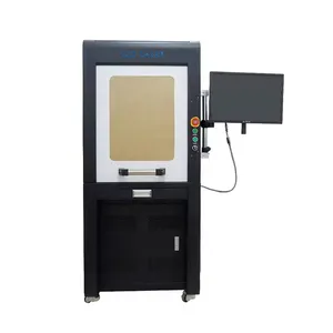 High Efficiency 50w 80w 3d Sealed Fiber Laser Marking Machine Laser Metal Marking And Engraving Machine