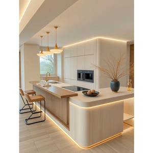 Tủ sơn mài màu be hiện đại tạo ra một bầu không khí rộng rãi và ấm áp - Product Image 1