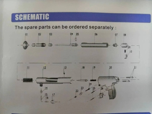 Mô hình 307 công cụ được kích hoạt bằng bột, bắn đơn 0,22 Cal (nâng cấp) để xây dựng - Product Image 4
