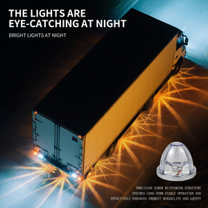 Mini luces LED <span class=keywords><strong>Lucas</strong></span> de sandía de alta potencia de 3W, 3/4 pulgadas, DOT 12-24V para camión, remolque, Color personalizado, iluminación Exterior/Interior del coche - Product Image 5