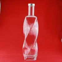 Contorto Iceberg A Forma di Bottiglie di Vodka 1 Litro Whisky Razzo A Forma di Bottiglia