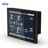 Venta Directa de Fábrica, PC Industrial Todo en Uno de 12.1/12 Pulgadas con Pantalla Táctil LCD, Intel SSD, Sin Ventilador, con Memoria DDR4, RS232, RJ45 LAN