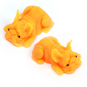 Juguetes Populares de TPR con Forma de Perro, Lindos Juguetes Blandos, Animales Simulados, Juguetes Sorpresa para Aliviar el Estrés - Product Image 5