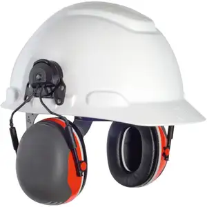 Earmuff helm rakitan Earmuff, penutup telinga pendengaran pelindung telinga Noise Cancelling untuk DIY bekerja, menembak, berkebun